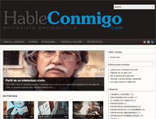 Tablet Screenshot of hableconmigo.com